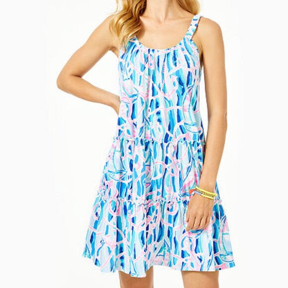 NWT Lilly Pulitzer Loro Swing Dress XS - Picture 1 of 5